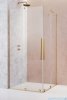 Radaway Furo Gold KDD kabina 100x80cm szkło przejrzyste 10105100-09-01L/10105080-09-01R